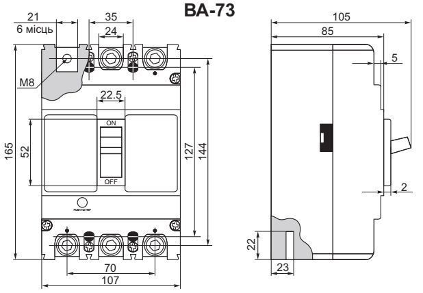 Автоматический выключатель ВА-73 160А 3Р 380В 40кА 3-5In  фото