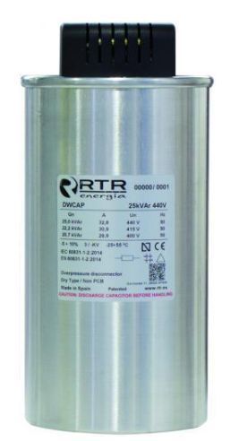 Конденсатор 7 KVAR 400V 50HZ DWCAP RTF  фото