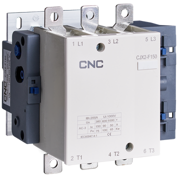 Контактор электромагнитный CJX2-F-150, 380В  фото