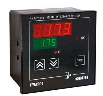 Измеритель-регулятор одноканальный с RS-485 ТРМ201-Щ1.Р  фото